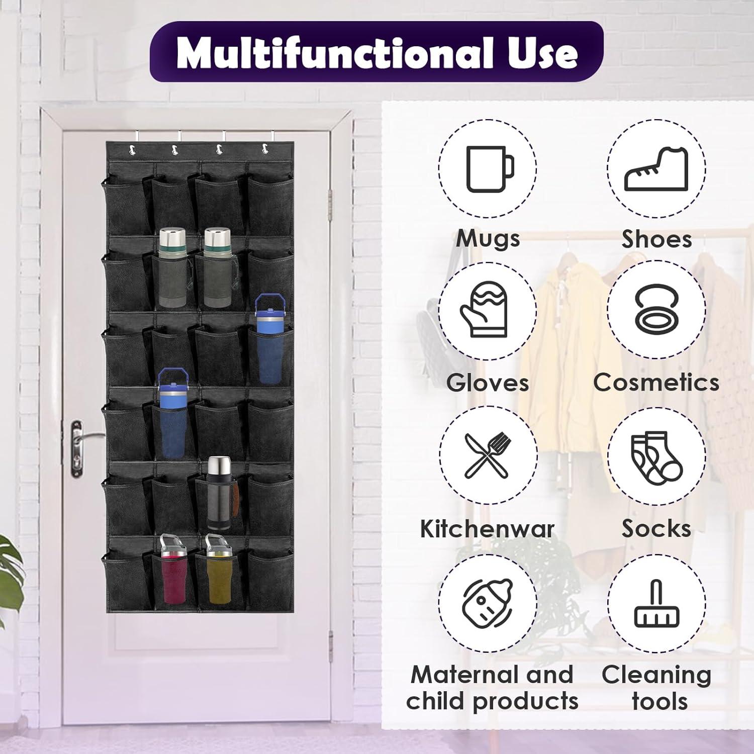 Organizador de Botellas de Agua Chaseroad 2 Pcs 24 Bolsillos