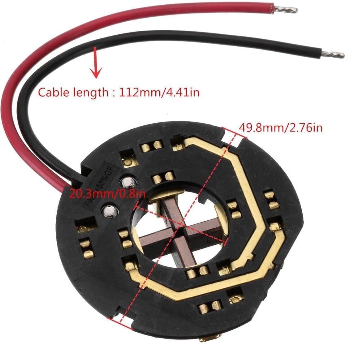 Cepillos de Carbono TUAIC 18V para Taladros M18 2601-20 2602-20