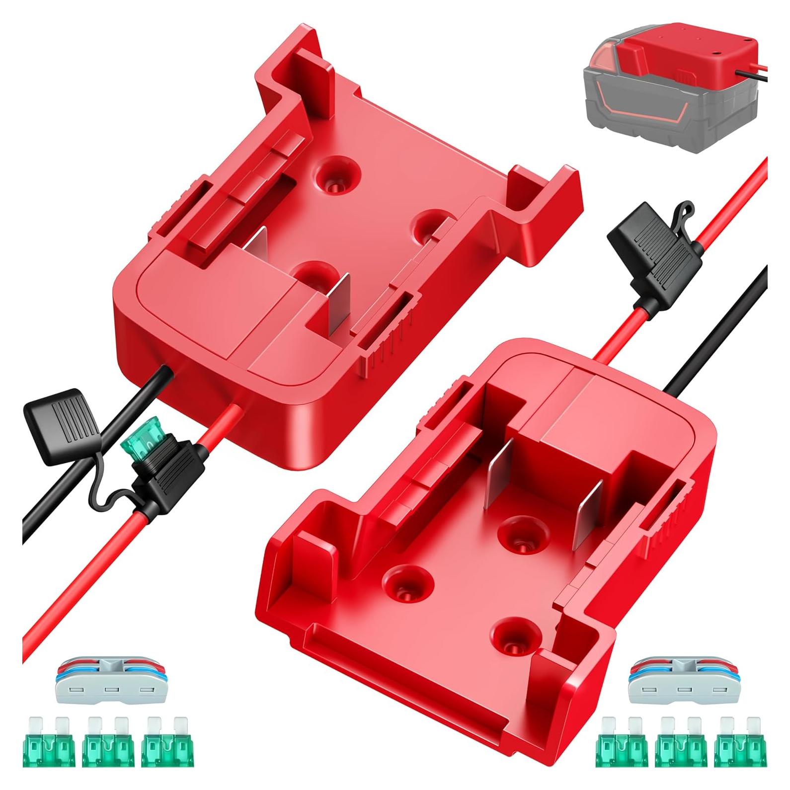 Adaptador de Batería 18V Crivon para Milwaukee M18 - Paquete de 2