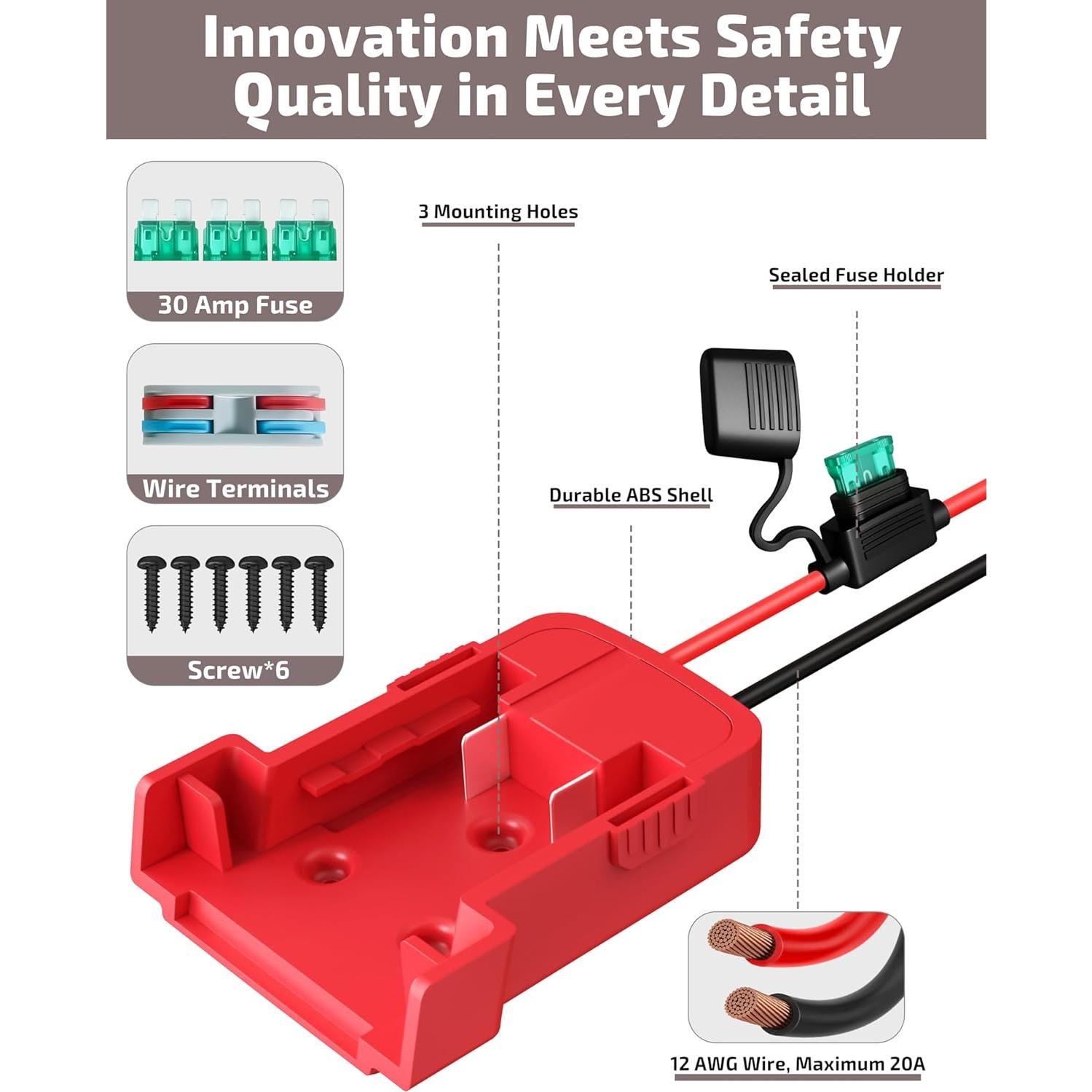 Adaptador de Batería 18V Crivon para Milwaukee M18 - Paquete de 2