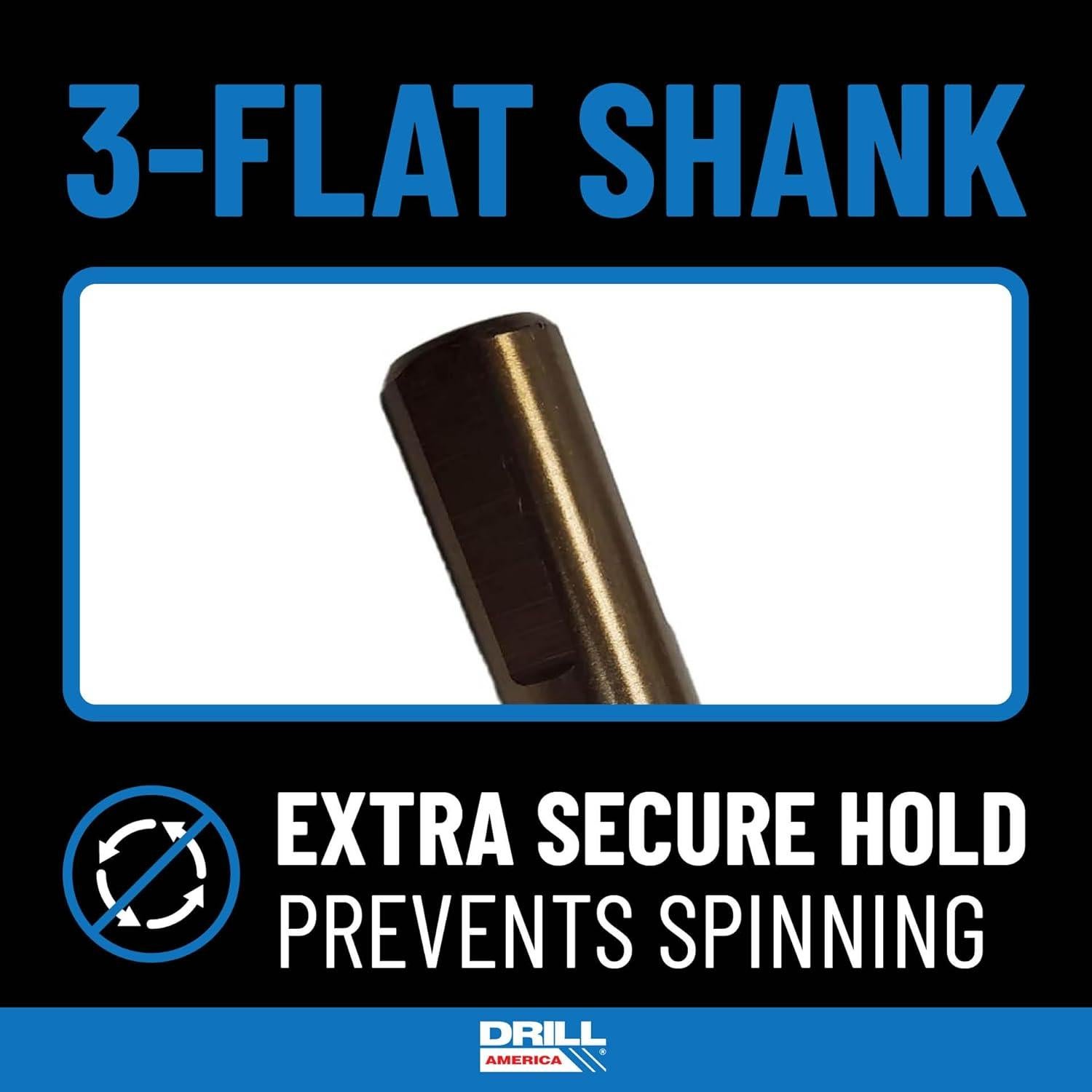 Juego de Brocas Escalonadas de Cobalto 29 Piezas Drill America