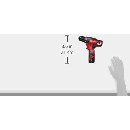 Taladro Atornillador Milwaukee M12 3/8" 275 Pulgadas-Libra