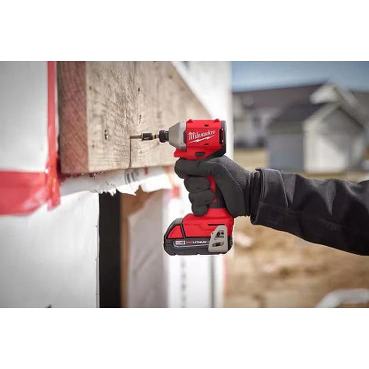 Destornillador de Impacto Milwaukee M18 18V Sin Escobillas Kit