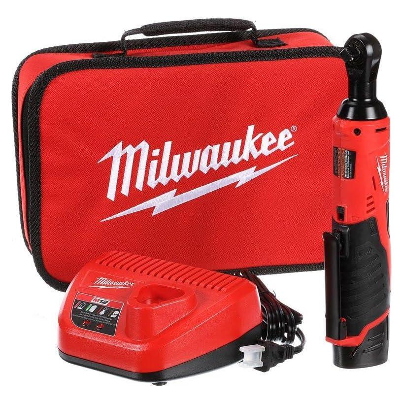 Llave de Trinquete Inalámbrica Milwaukee M12 3/8" 12V