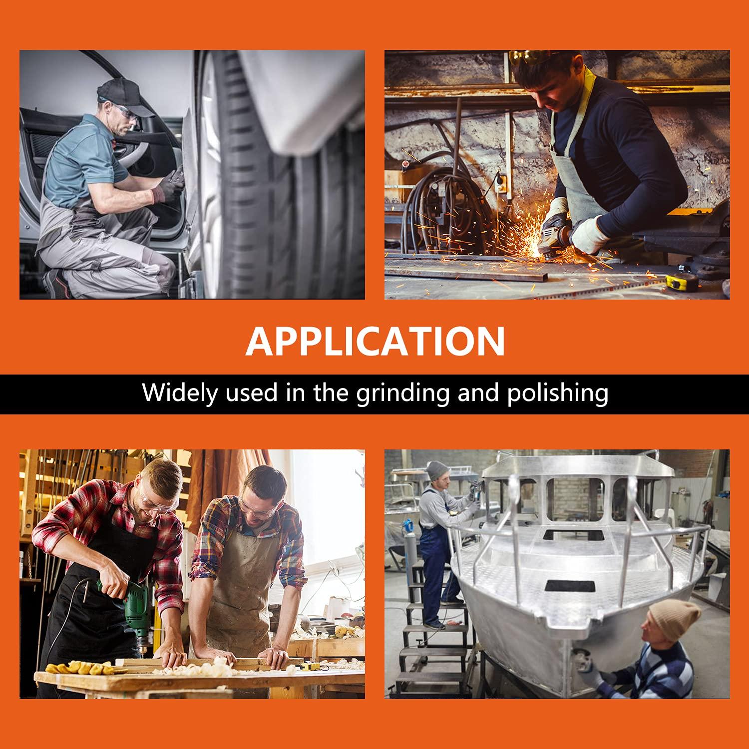 Kit de Discos de Lijado 2" 270Pcs Zhi Ye con Placa de Respaldo