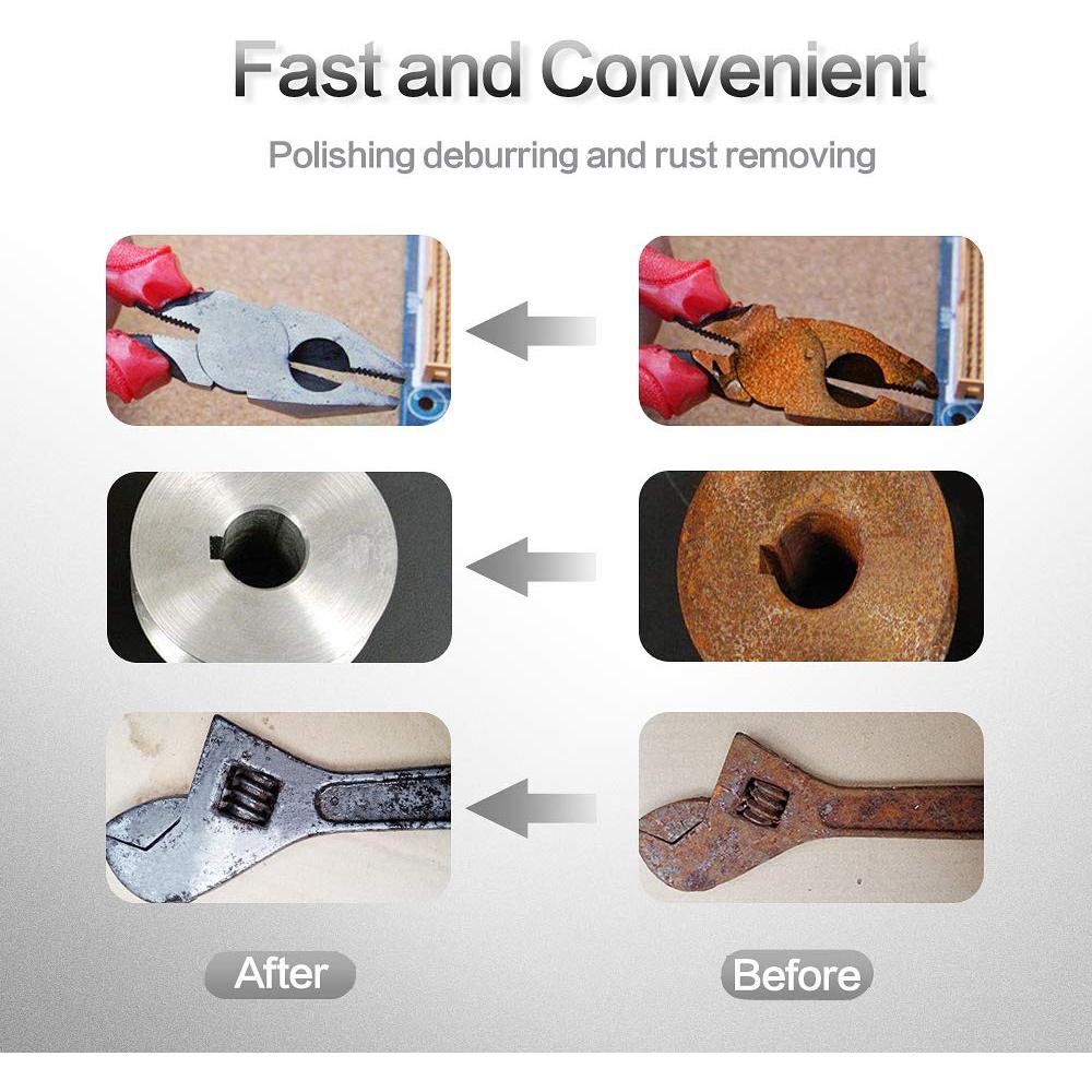 Discos de Lijado de Zirconia 80 Piezas 2" con Soporte 1/4"