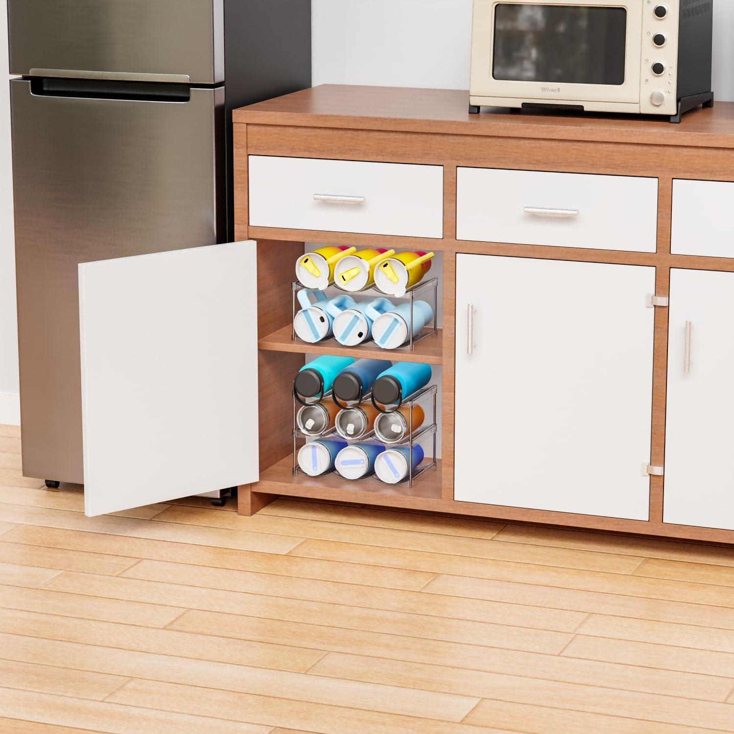 Organizador apilable de botellas Yieach para tazas 40 OZ