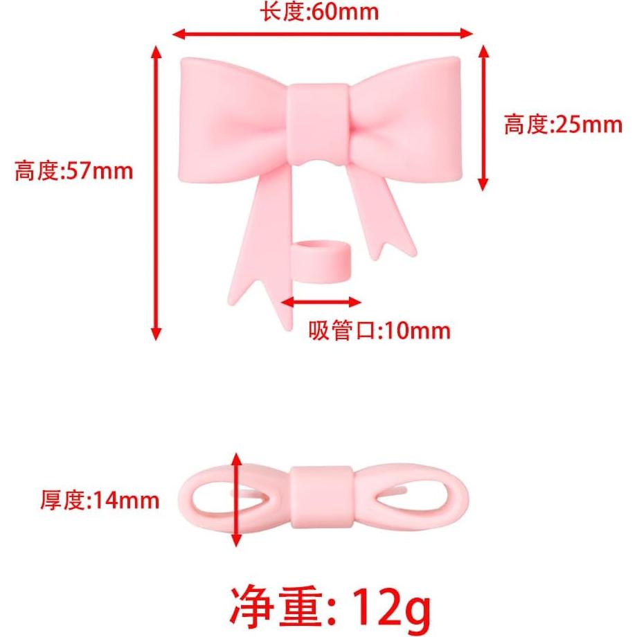 Cubierta de paja reutilizable Jinshining para taza Stanley 30/40 oz