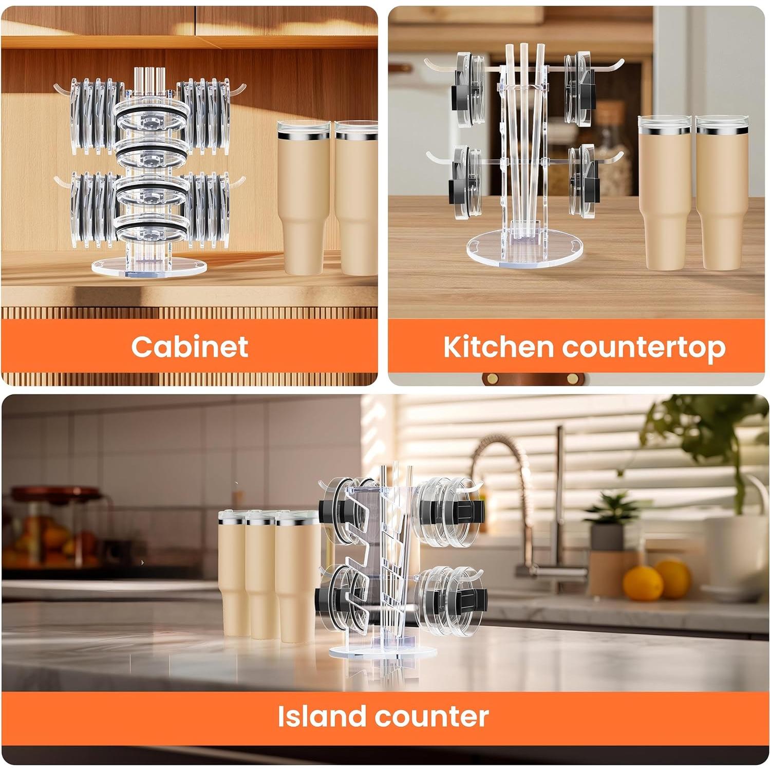 Organizador de Tapas de Taza Elgood para Stanley 30oz y 40oz