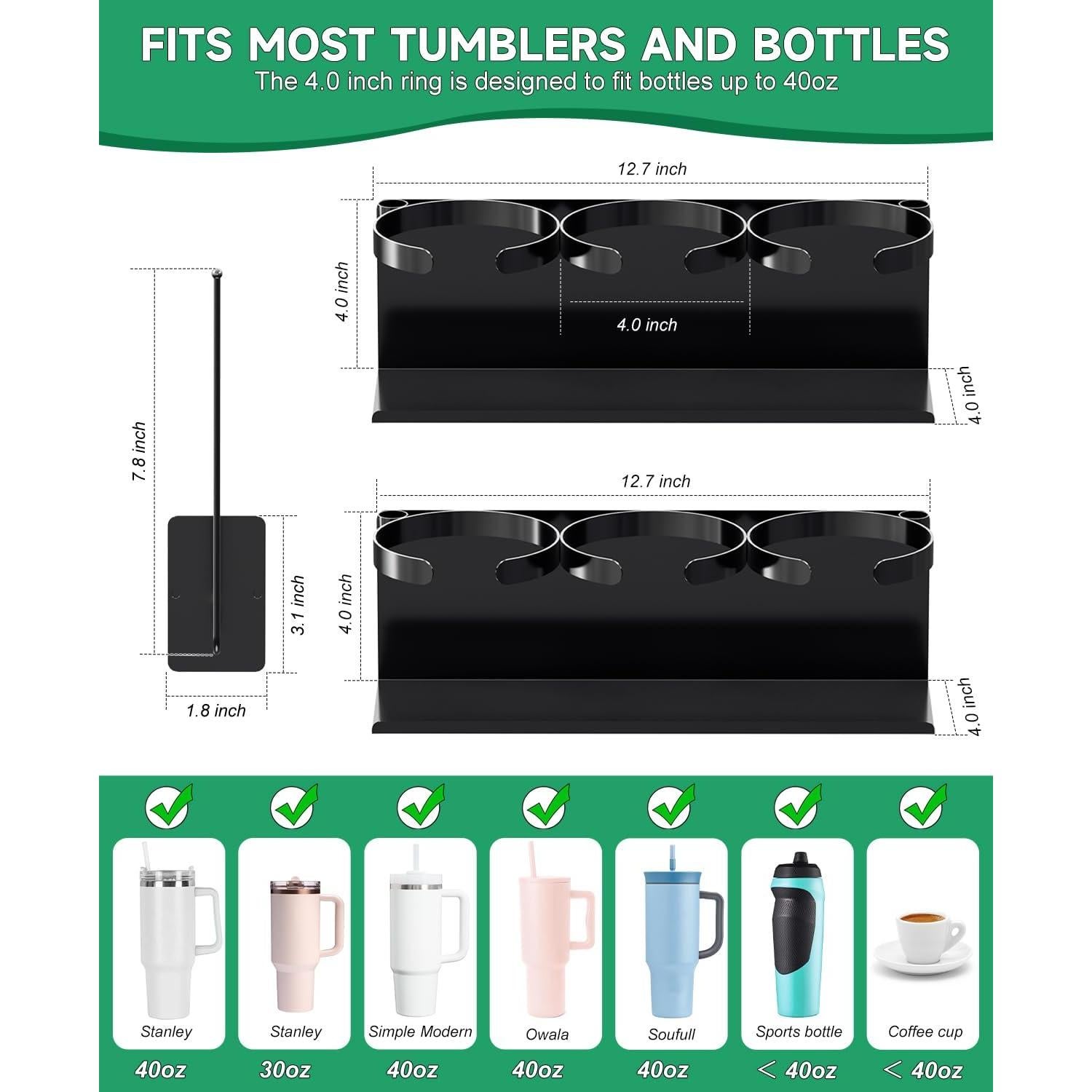 Soporte Magnético para Tazas Stanley Shruy 2 Piezas 40oz