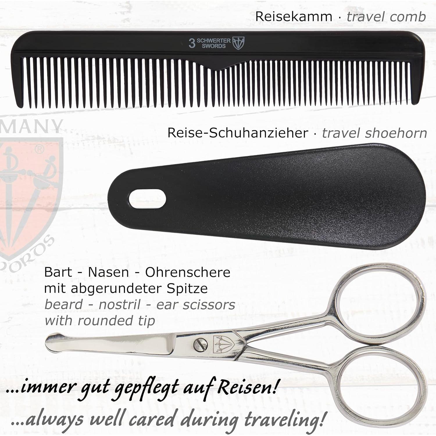 Set de Manicura y Pedicura 10 Piezas 3 Espadas Alemania