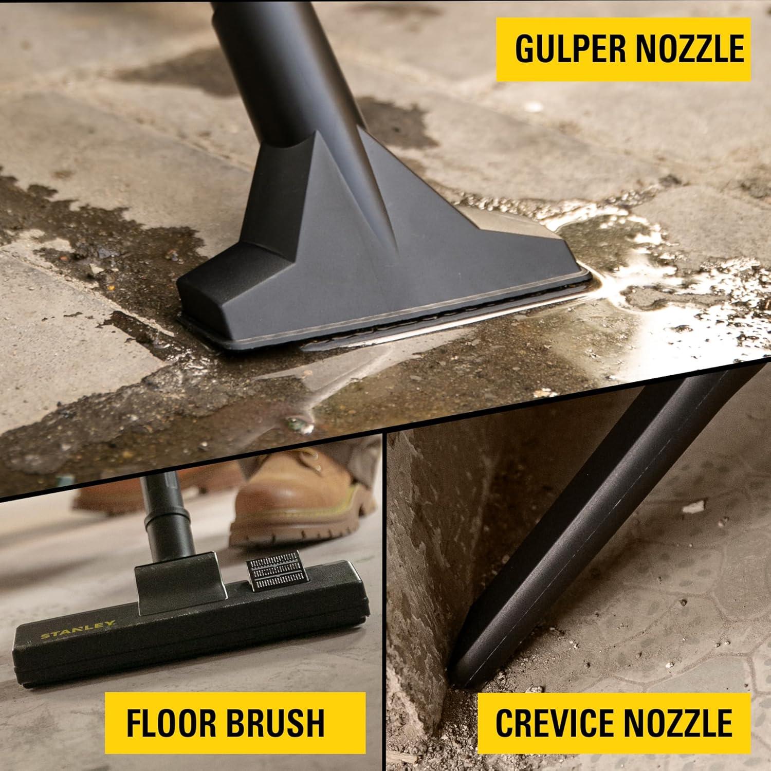 Aspiradora Húmeda/Seca Stanley SL18129 15.14L 4HP Acero Inoxidable