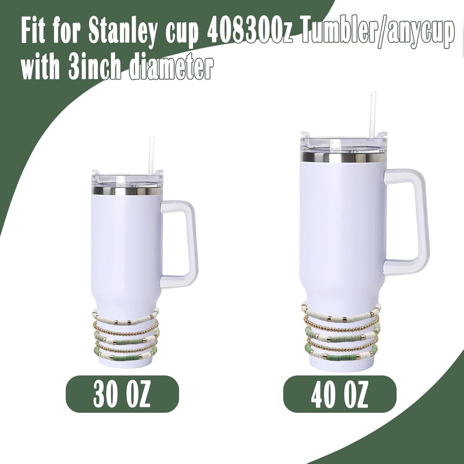 5 Accesorios Verdes para Copa Stanley Foaryoer 30oz/40oz