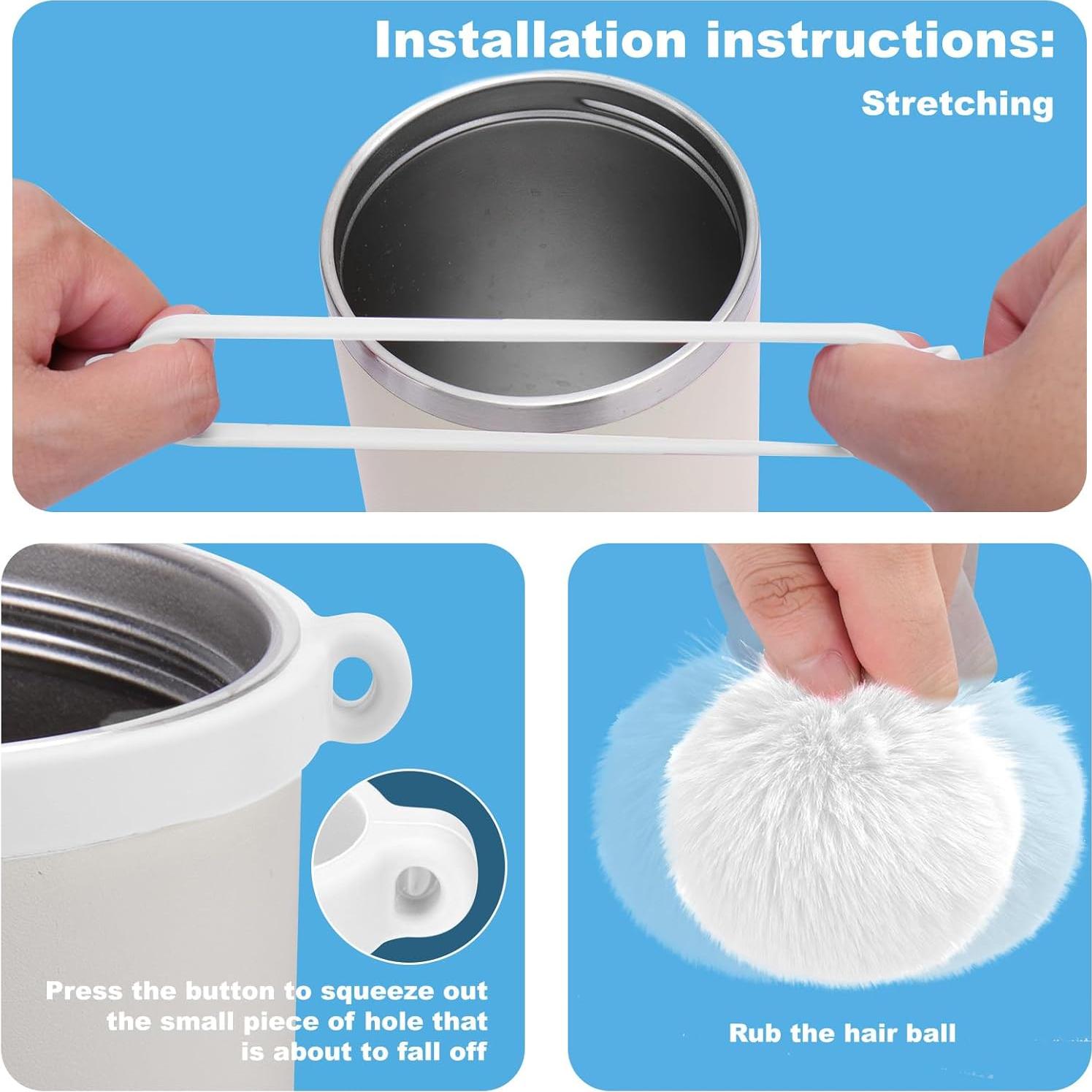 Accesorios para Taza Stanley Mity Rain 8PCS Perla 30oz 40oz