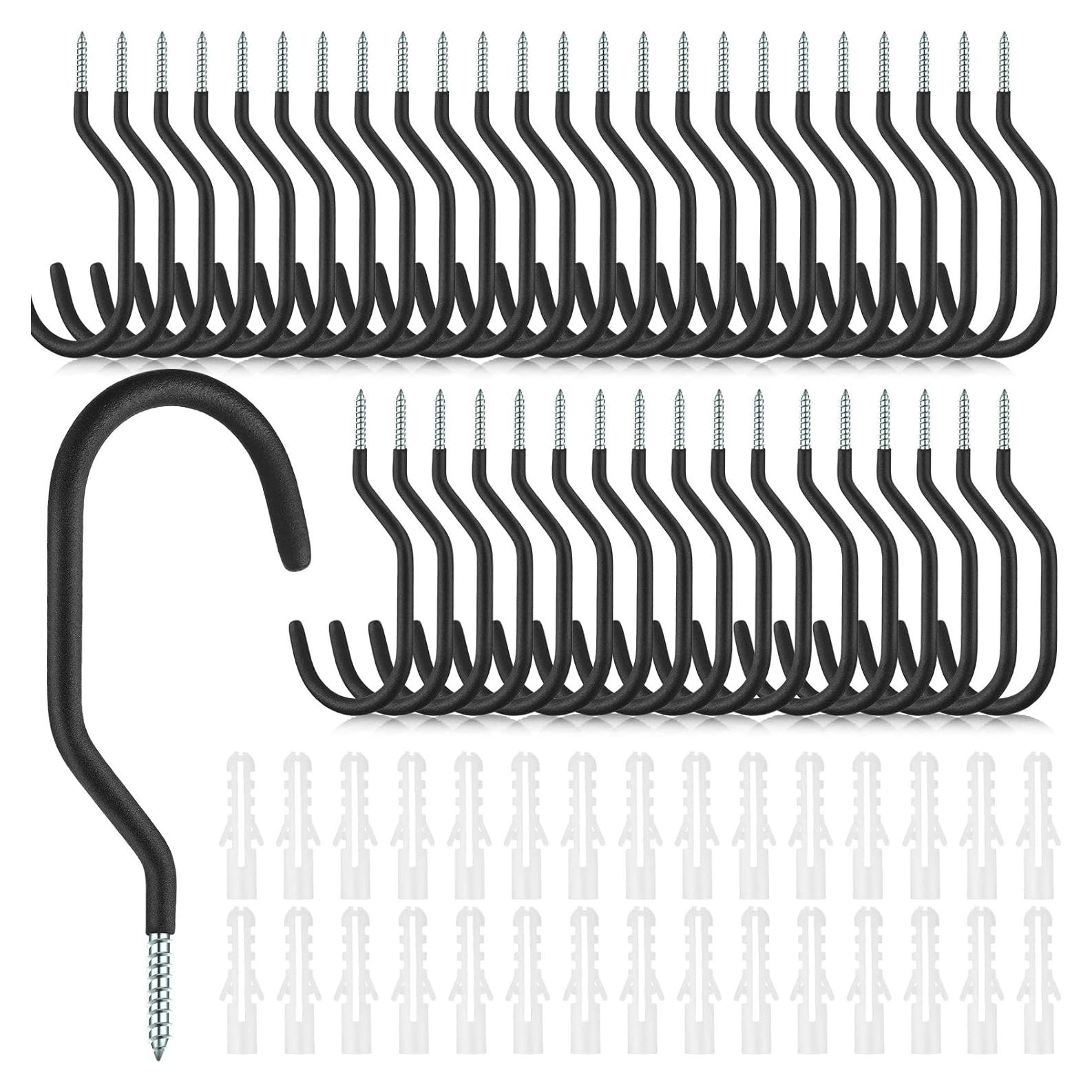 Ganchos para Bicicleta Amyhill 36 Pcs Alta Resistencia Negro