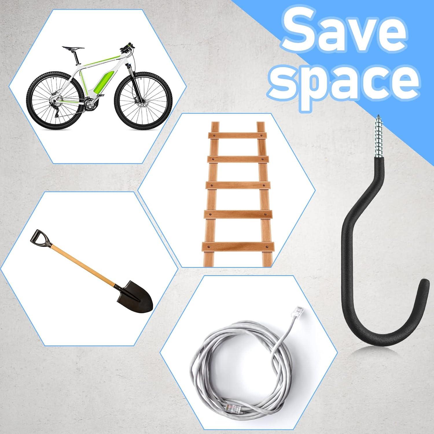 Ganchos para Bicicleta Amyhill 36 Pcs Alta Resistencia Negro