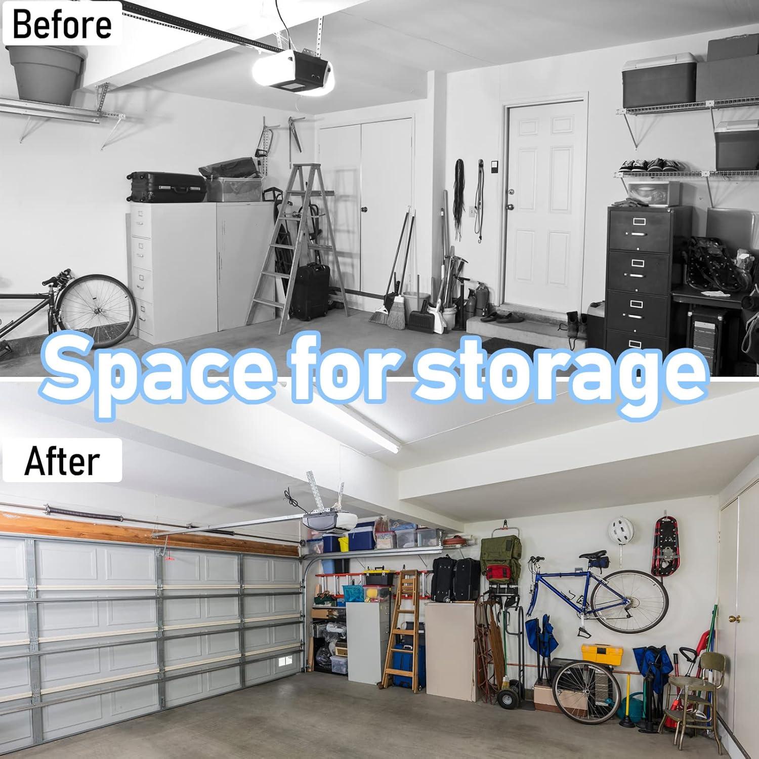 Ganchos para Bicicleta Amyhill 36 Pcs Alta Resistencia Negro