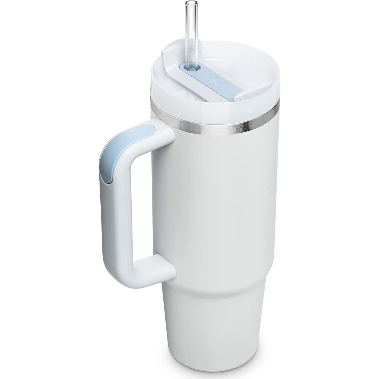 Pajitas de Vidrio HALM 30 cm Reutilizables para Taza Stanley