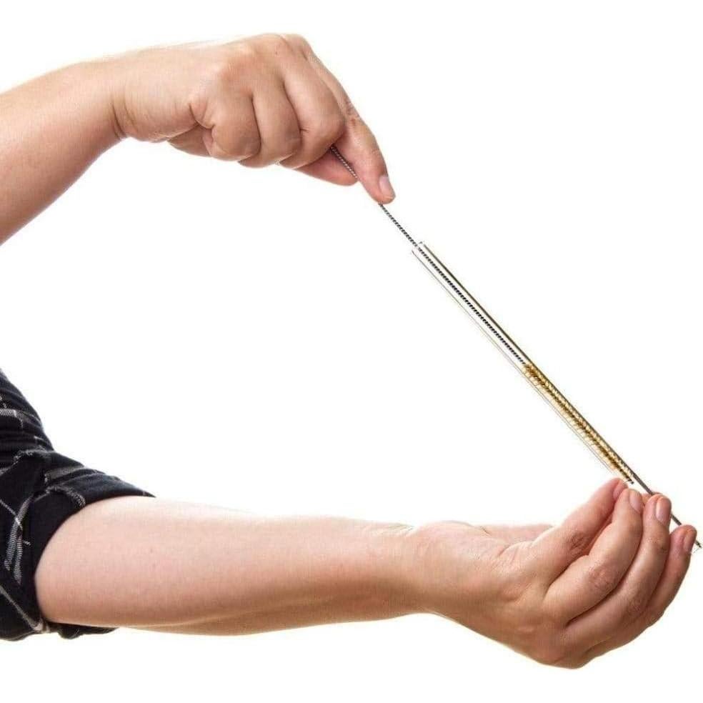 Pajitas de Vidrio HALM 30 cm Reutilizables para Taza Stanley