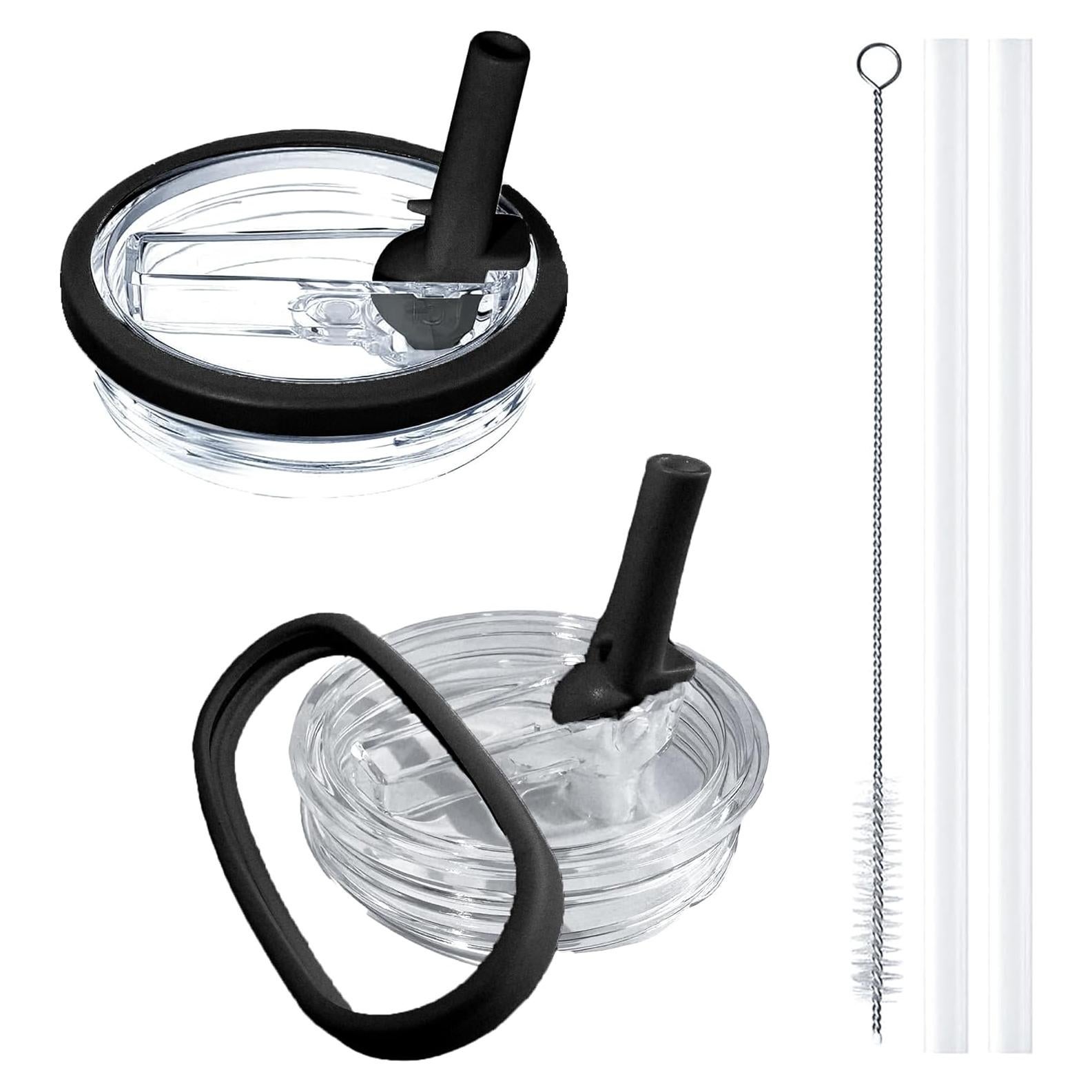 Paquete de 2 Tapas Reemplazo Stanley 40 oz - Aooiiysd Negro