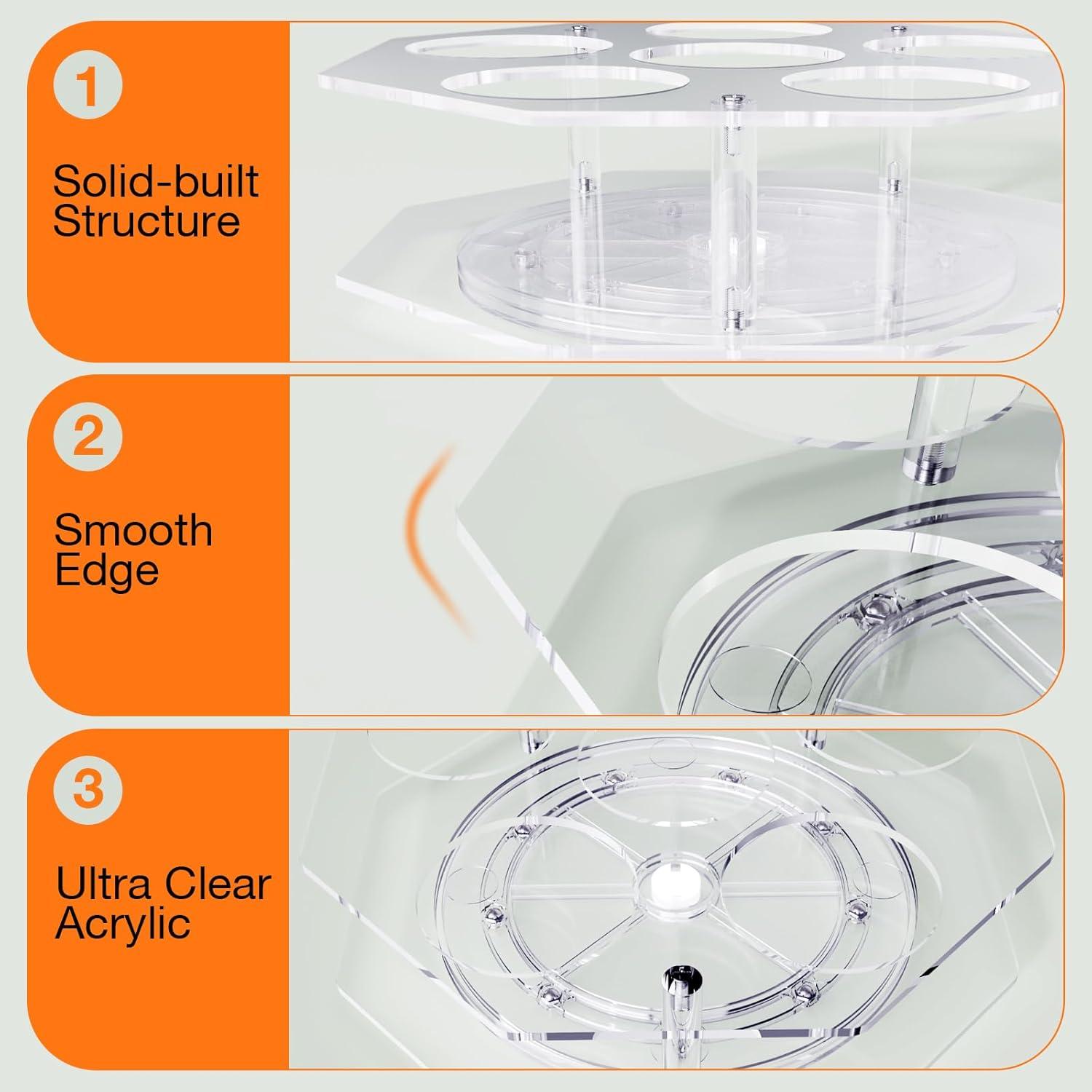 Organizador Rotativo de Botellas Bakzon para Stanley 20/30/40oz