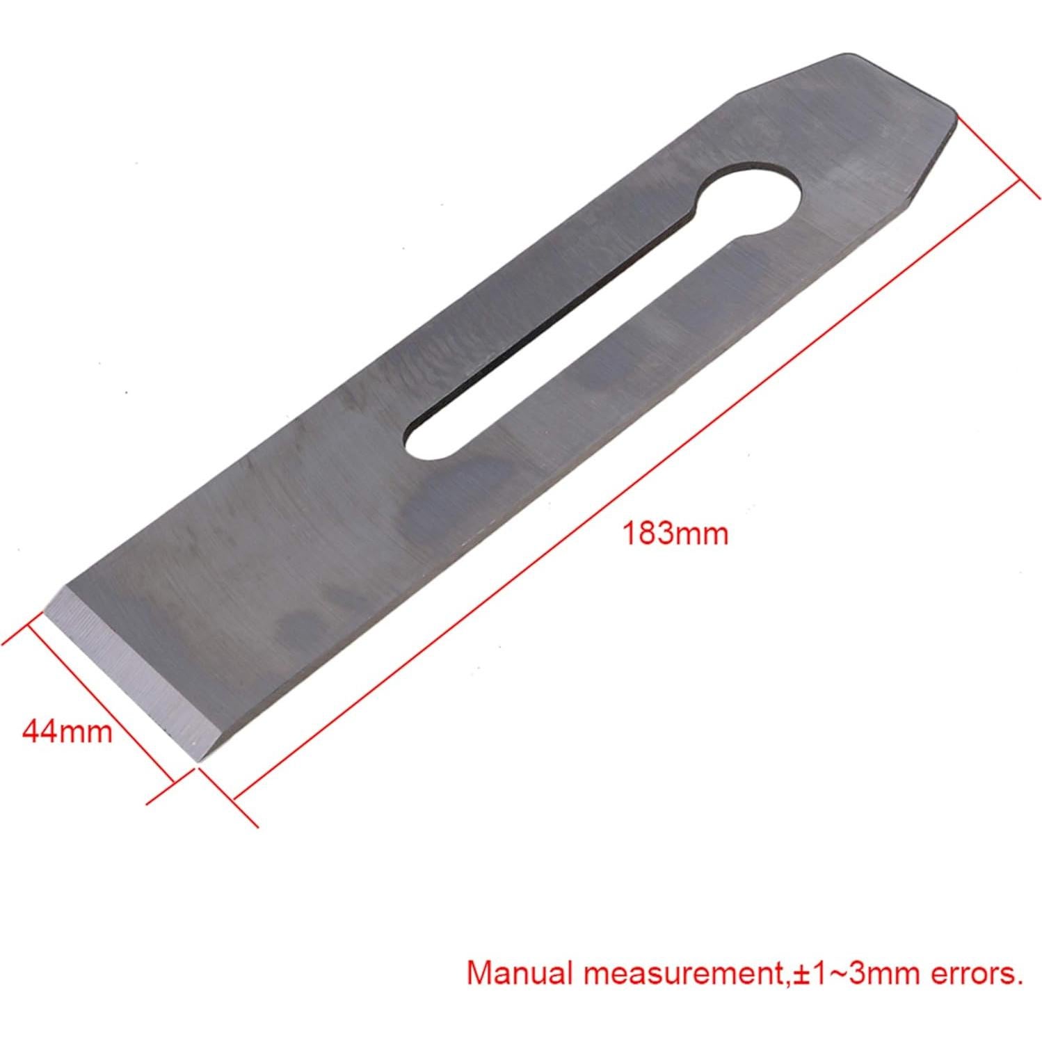 Planificador de Carpintería RDEXP Acero Alto Carbono 44mm - Juego de 2