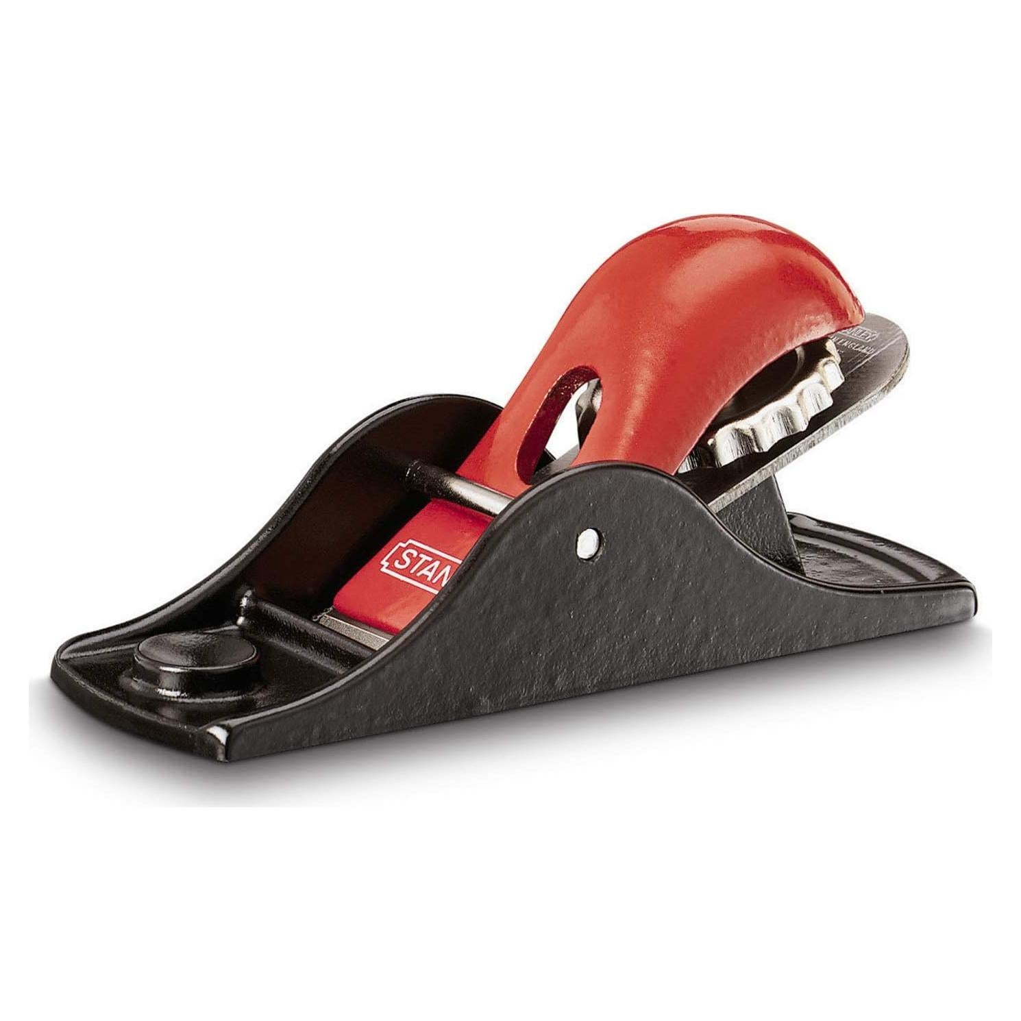 Plano de Bloque Stanley 1-12-102 Ajustable Negro/Rojo