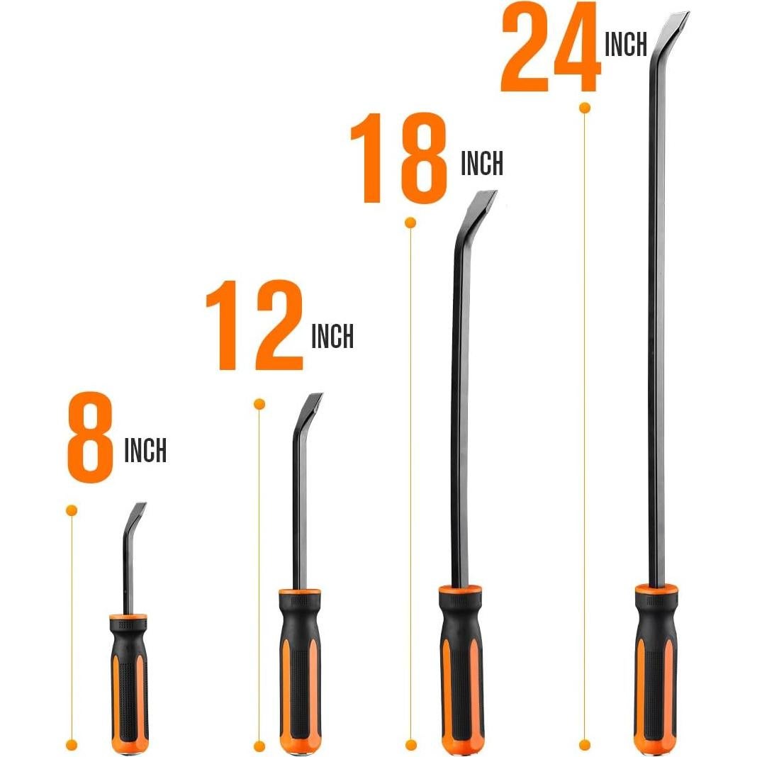 Juego de Palancas REXBETI 4 Piezas 20-60 cm Herramientas Manuales