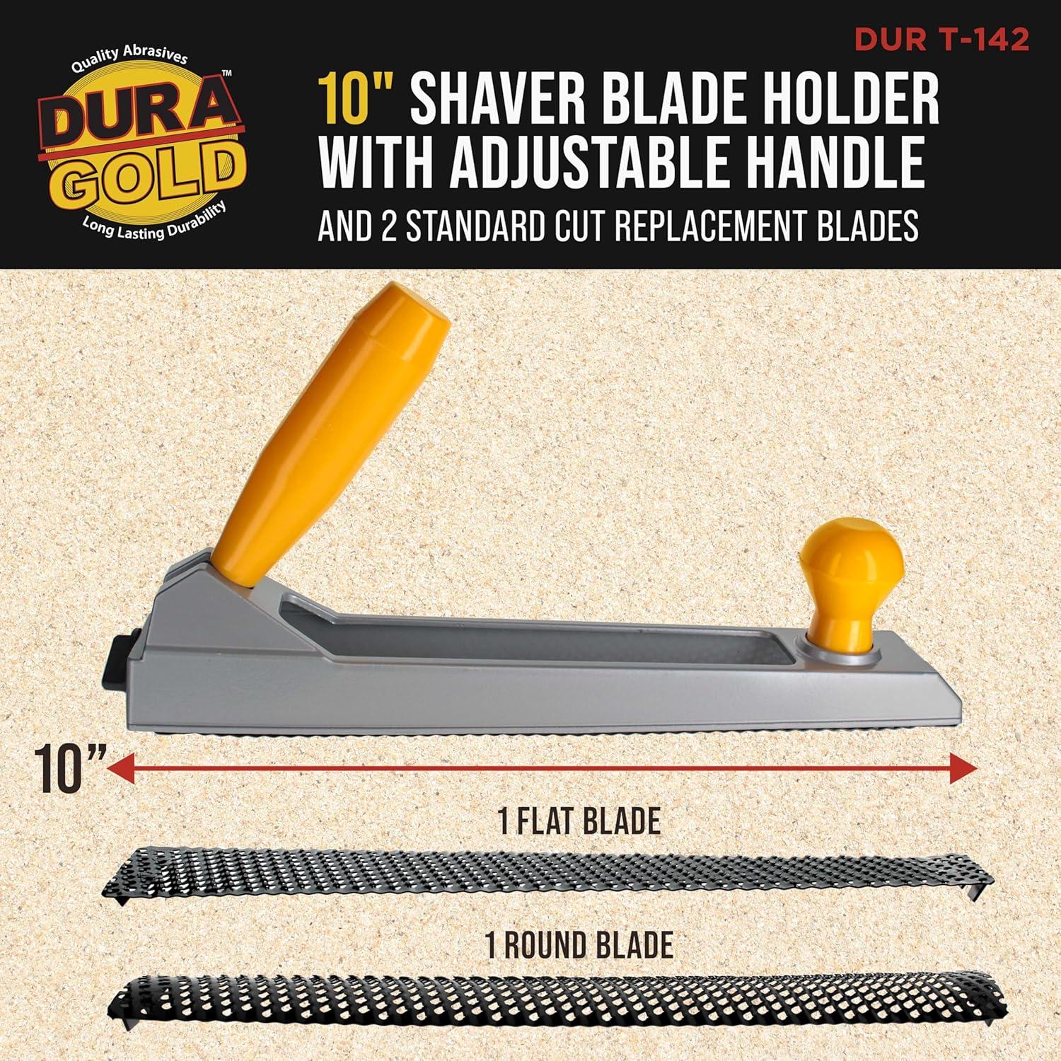 Soporte de Cuchilla Dura-Gold 25.4cm Ajustable + 2 Cuchillas