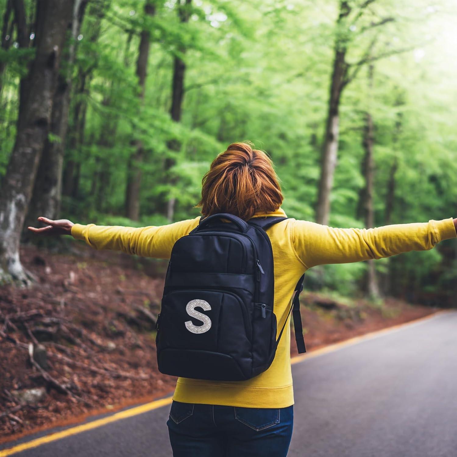 Stickers Letras Iniciales Kapitomanio Impermeables 2 Piezas