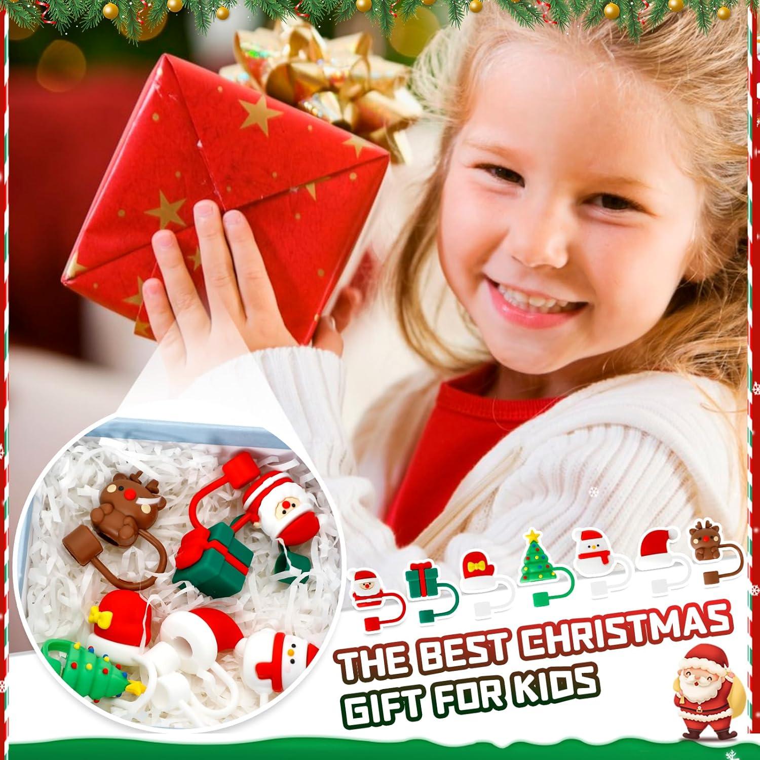 7 Tapas de Silicona Reutilizables Zasukol Navidad 30/40 Oz