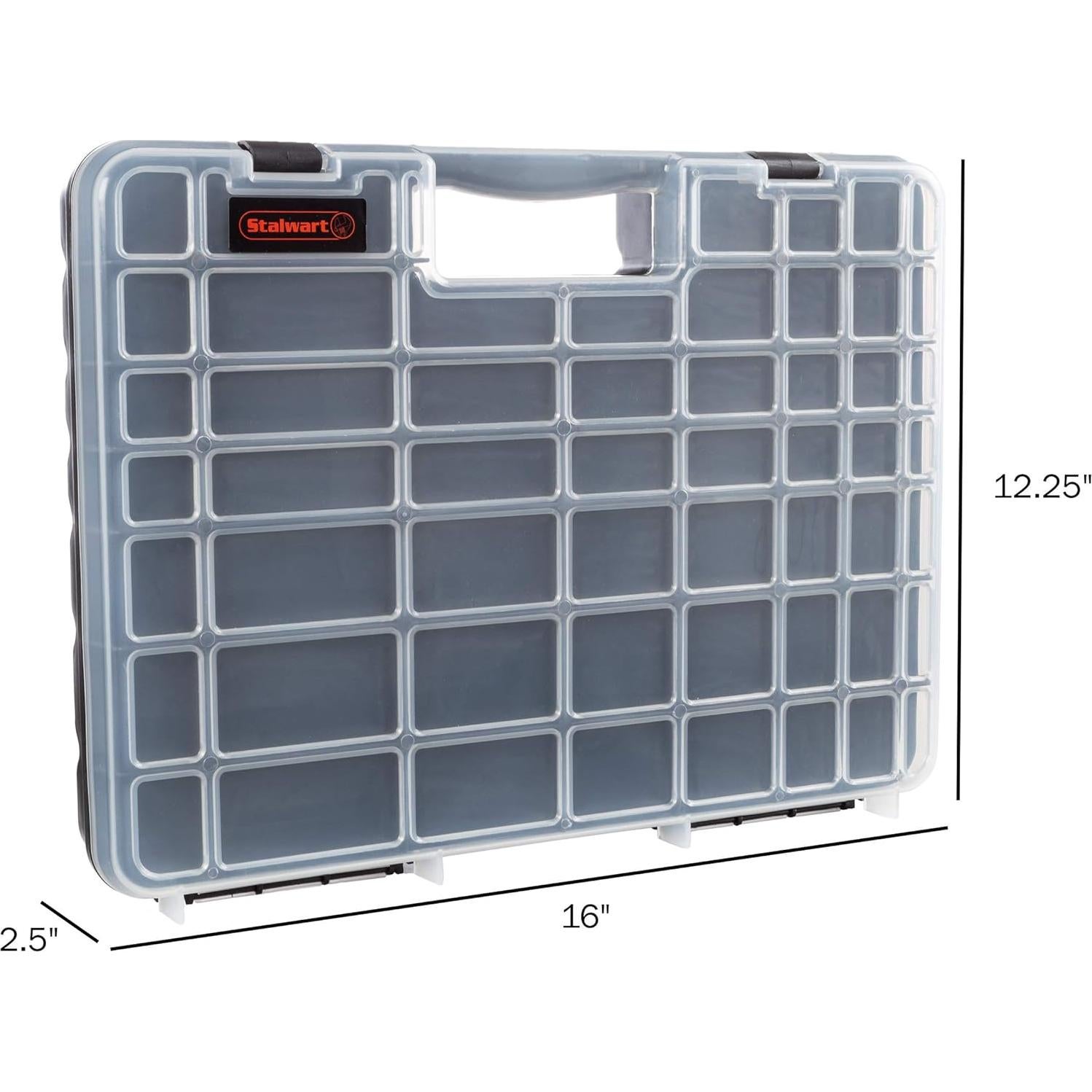 Caja de Almacenamiento Portátil Stalwart 55 Compartimentos