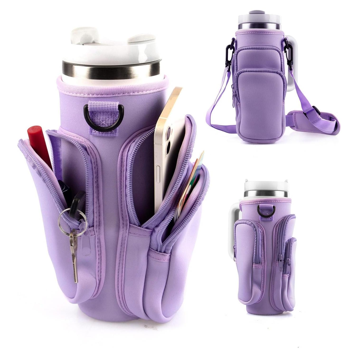 Bolsa Portabotellas WNGERGOU para Vaso Stanley 30 oz - 3 Bolsillos