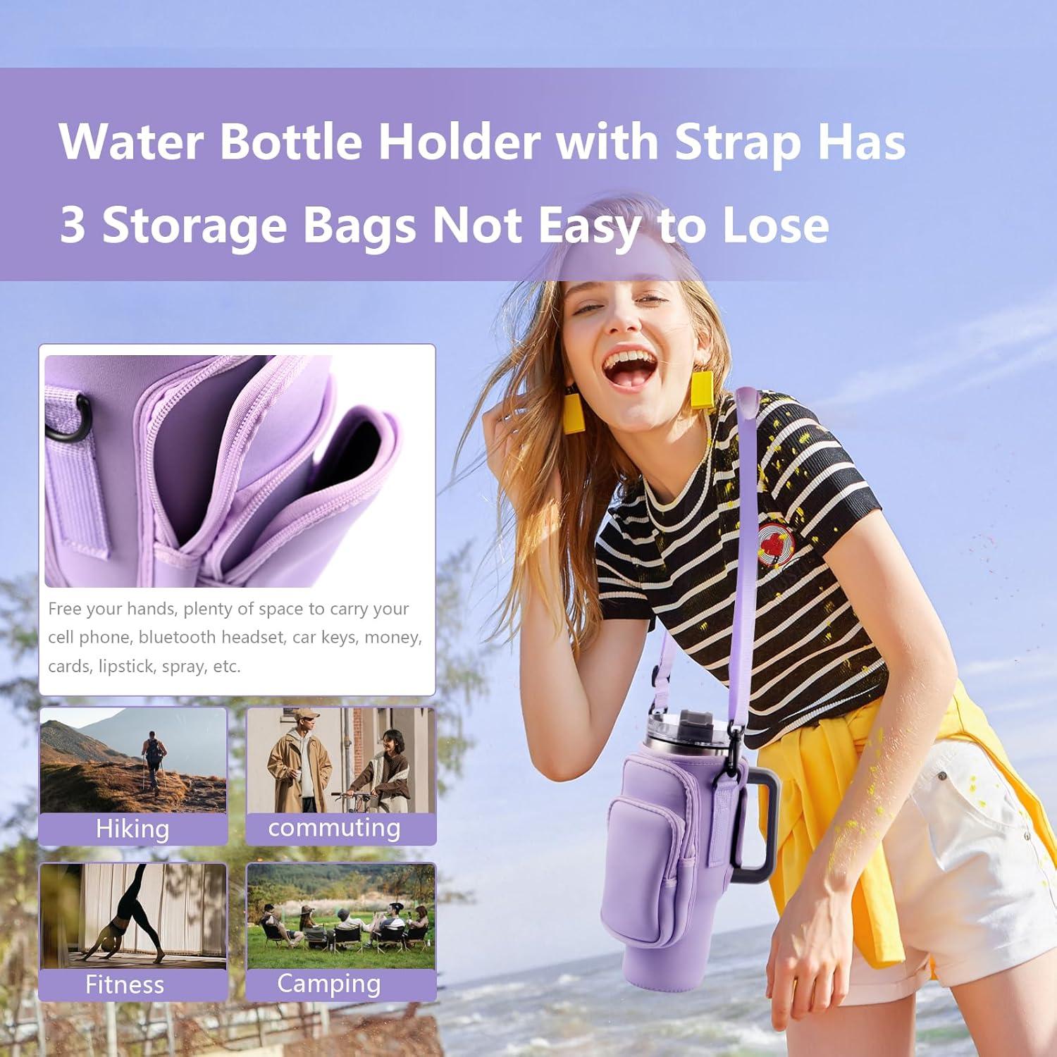 Bolsa Portabotellas WNGERGOU para Vaso Stanley 30 oz - 3 Bolsillos