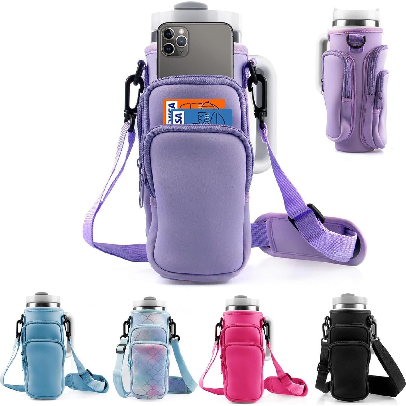 Bolsa Portabotellas WNGERGOU para Vaso Stanley 30 oz - 3 Bolsillos