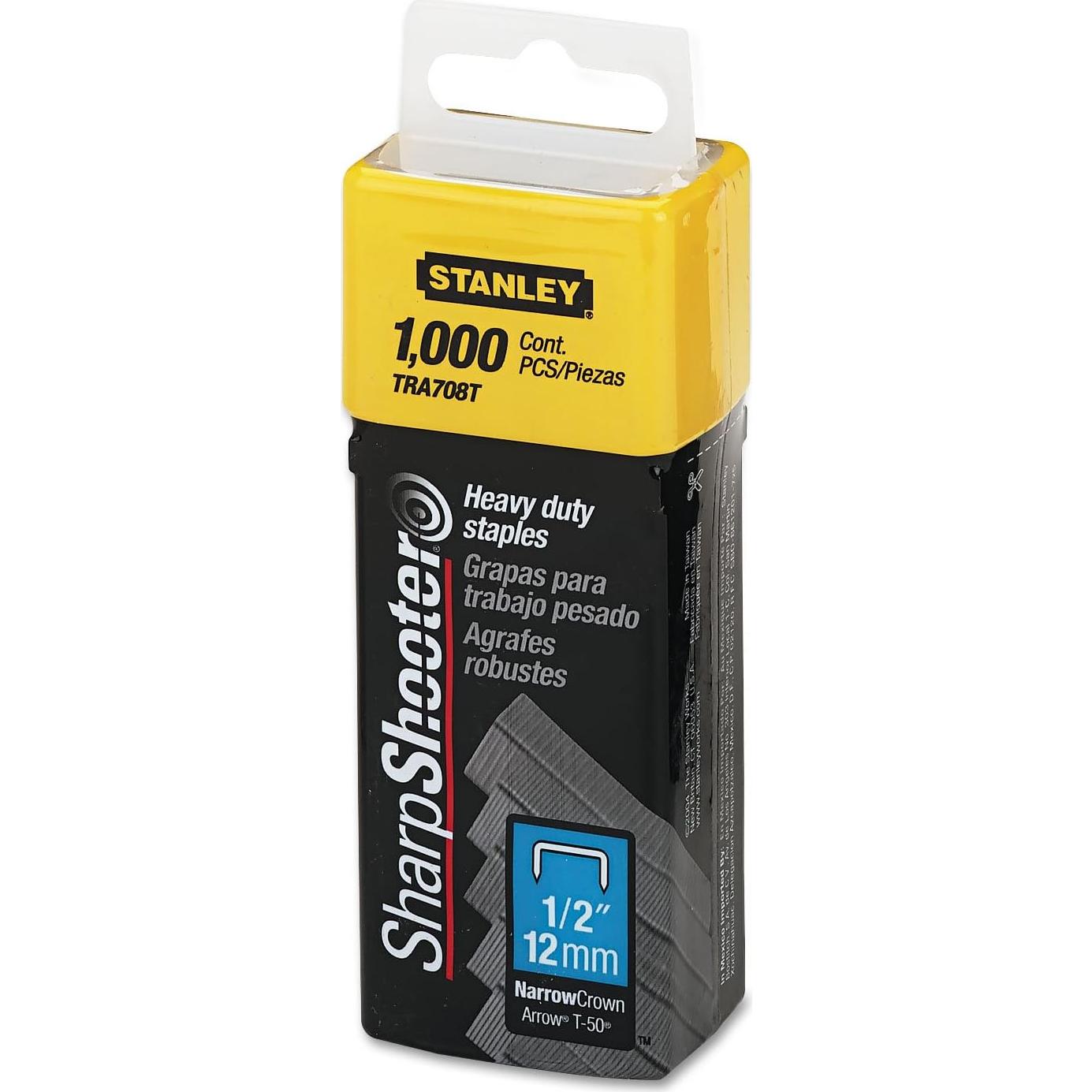 Grapas de alta resistencia Stanley BOSTRA708T 1000 unidades
