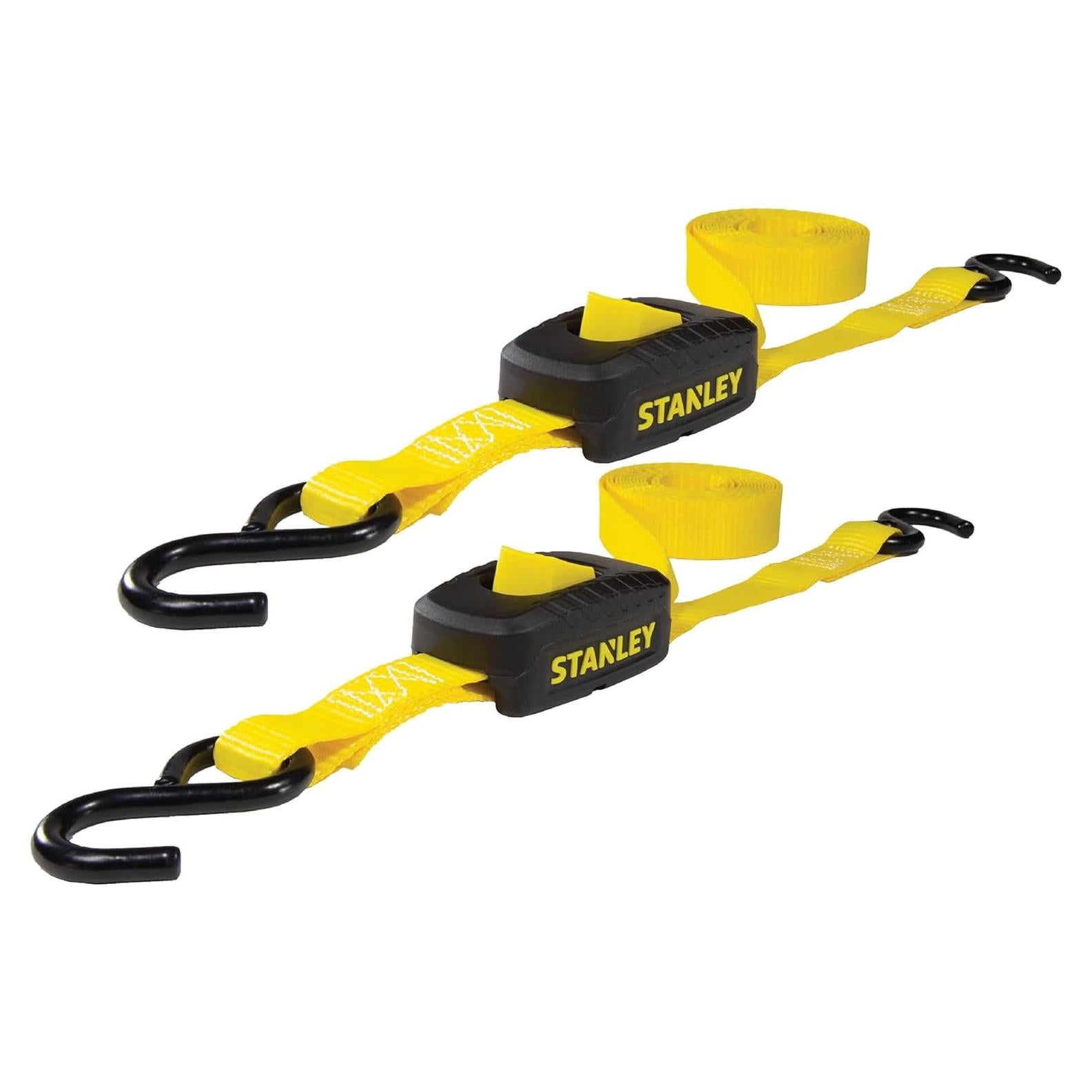 Correas de Amarre STANLEY S2001 1" x 3.05m 400kg Carga 2 Piezas