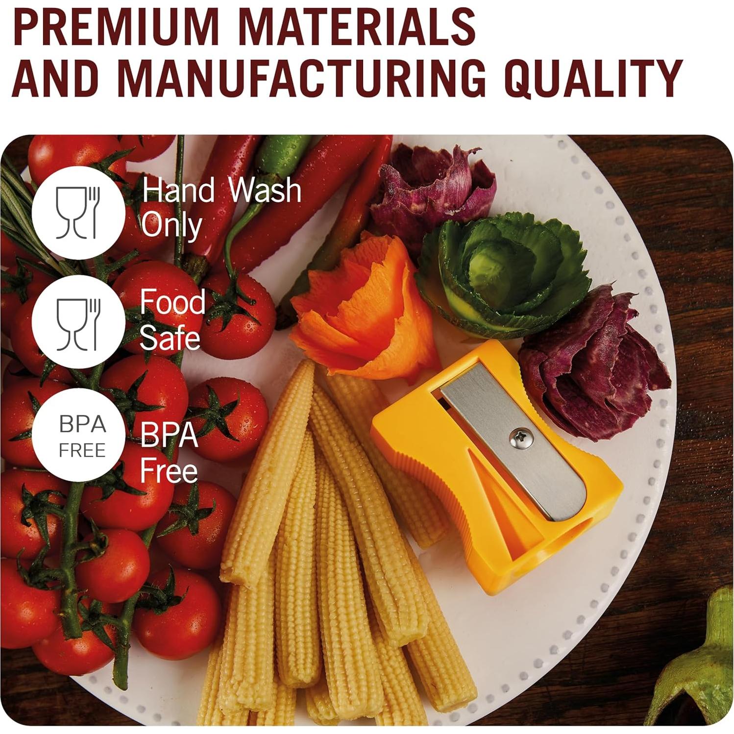 Pelador de Verduras Karoto Monkey Business Verde 7.8x5.5cm