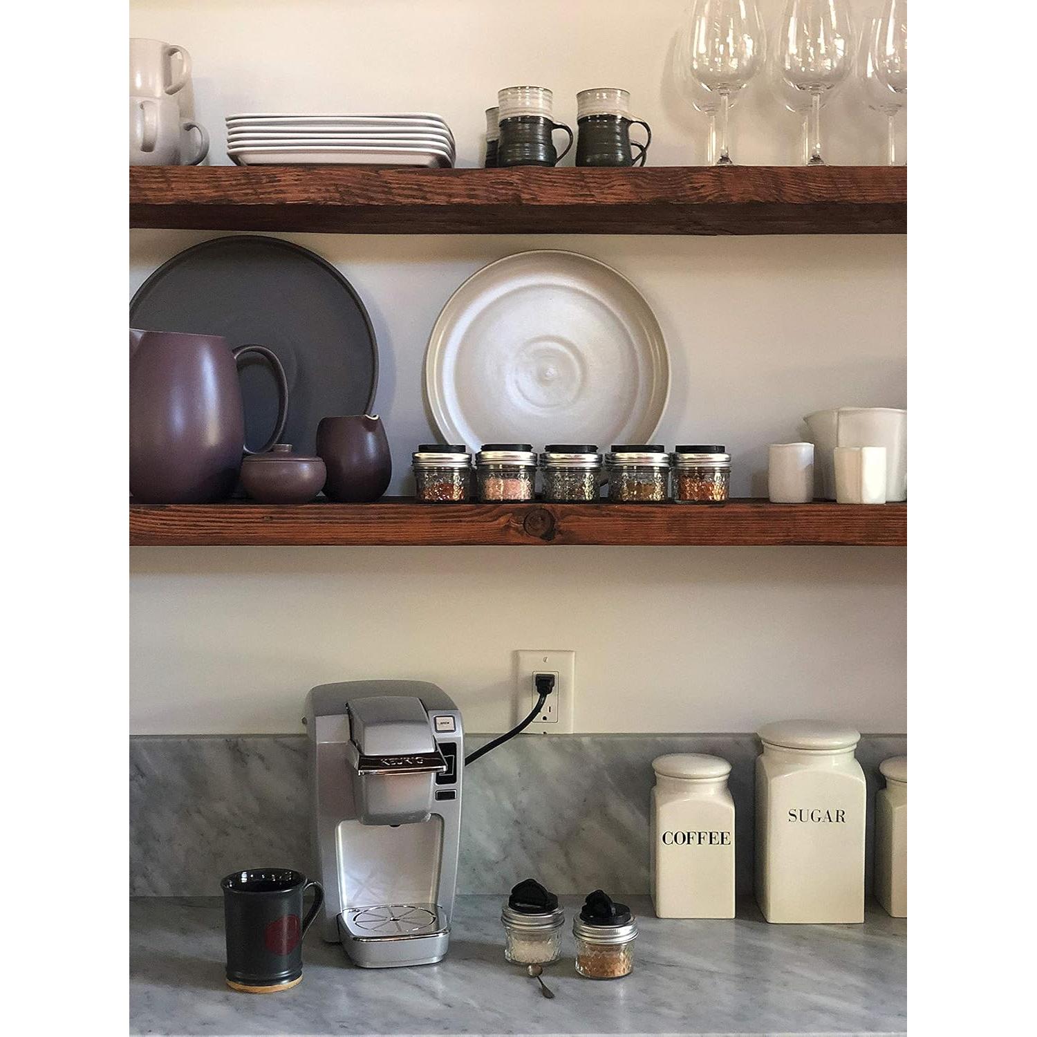 Tapa de Especias Jarware para Tarros Mason Boca Regular, Set de 2