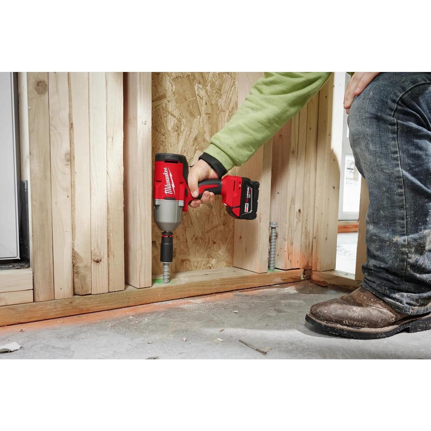 Llave de Impacto Eléctrica Milwaukee 2666-20 1/2" Alto Torque