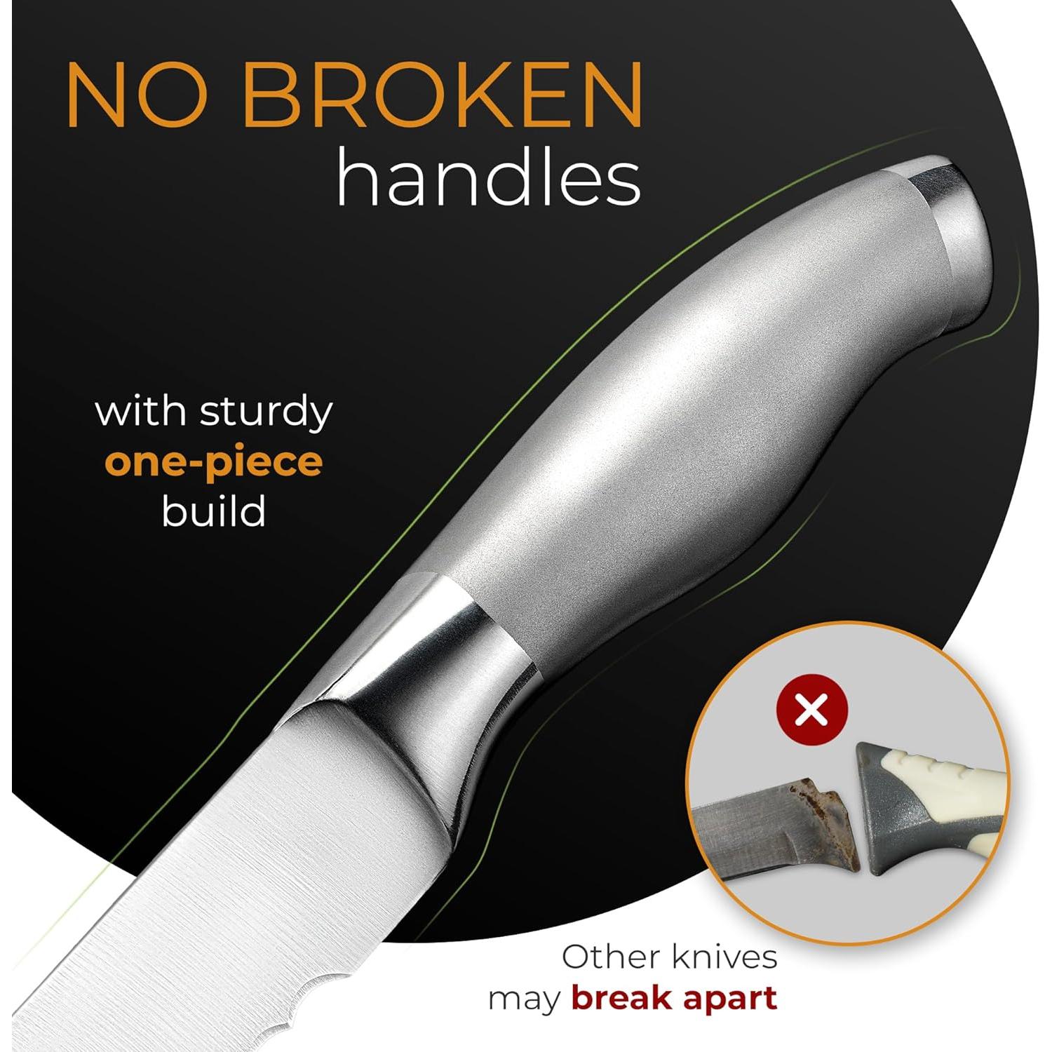 Cuchillo de Pan Serrado Orblue Acero Inoxidable 20.32 cm