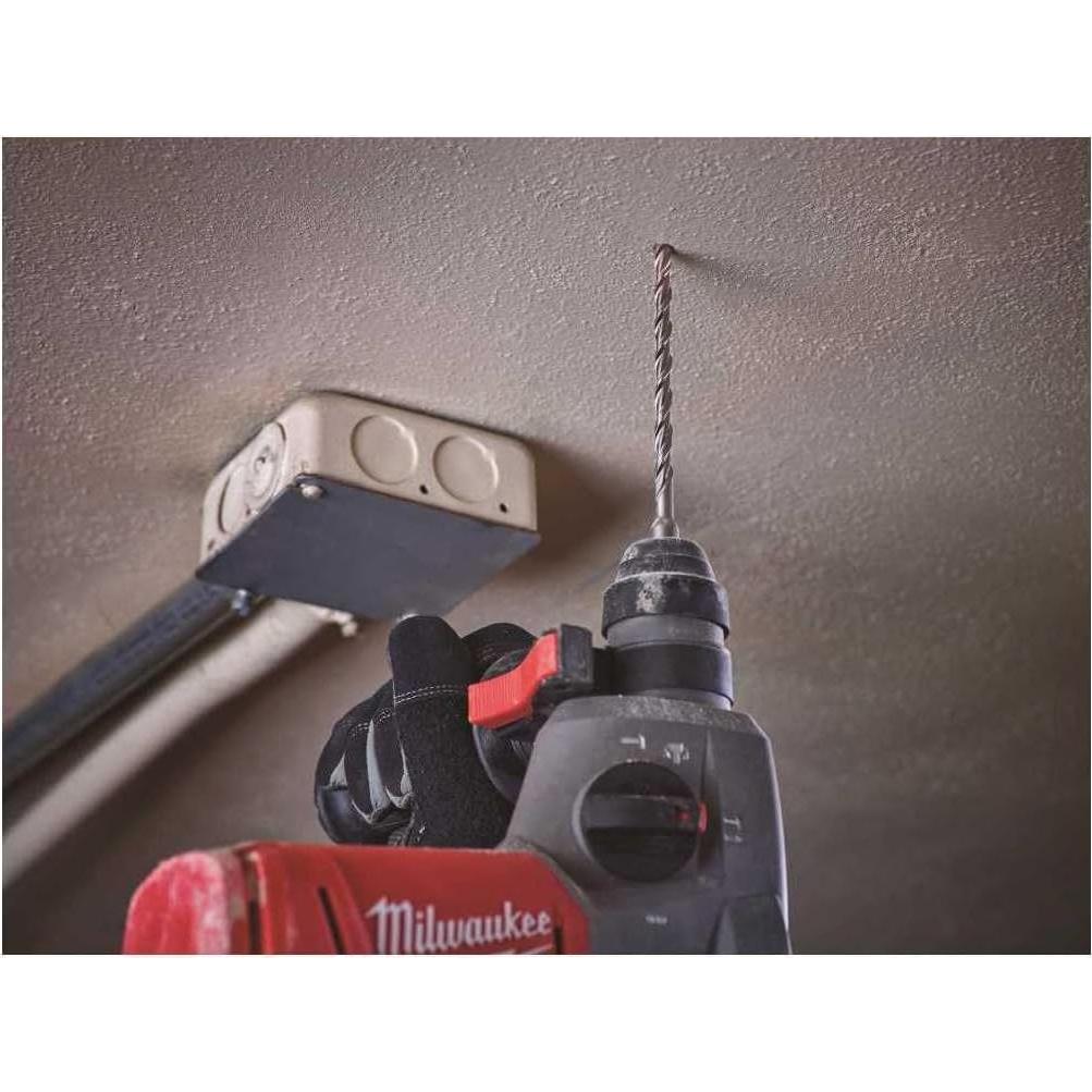 Brocas de Carburo Milwaukee SDS-Plus 5 Piezas 4.8-12.7 mm