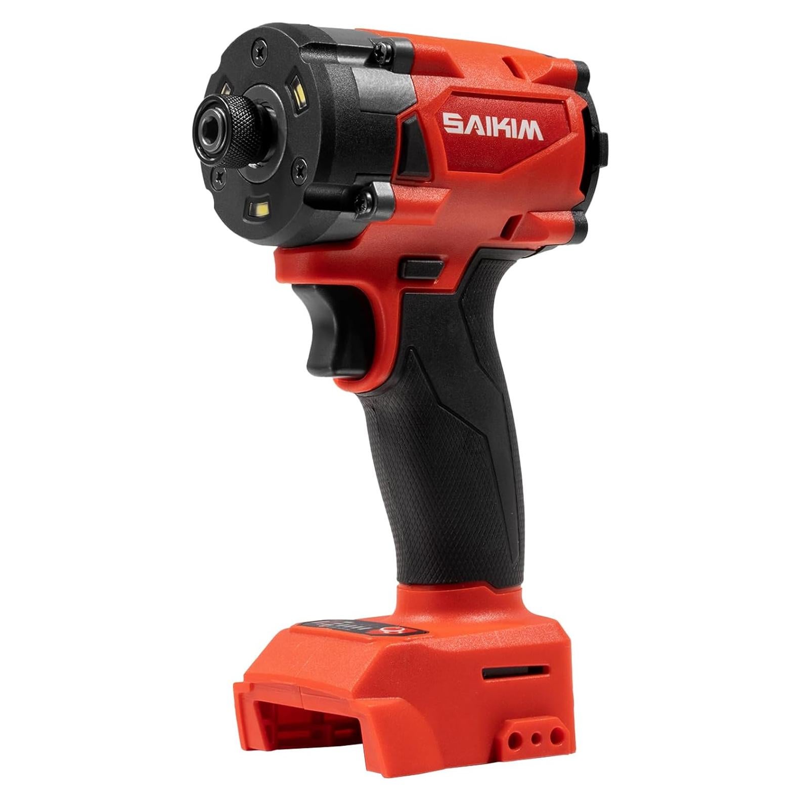 Destornillador de impacto inalámbrico SAIKIM 18V 2000 Nm LED