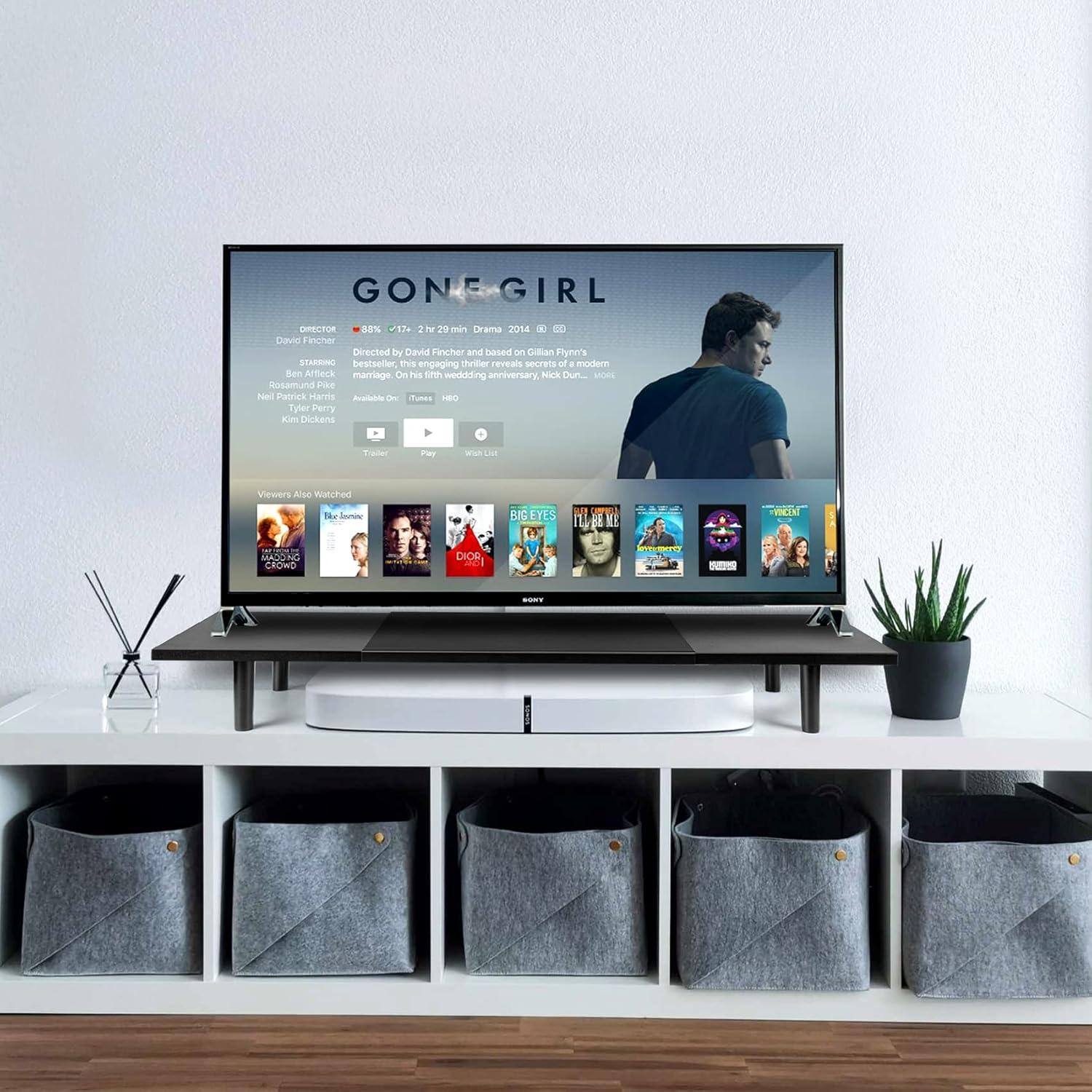 Soporte Doble Monitor Ajustable Across-Star 32-40 Pulgadas Negro