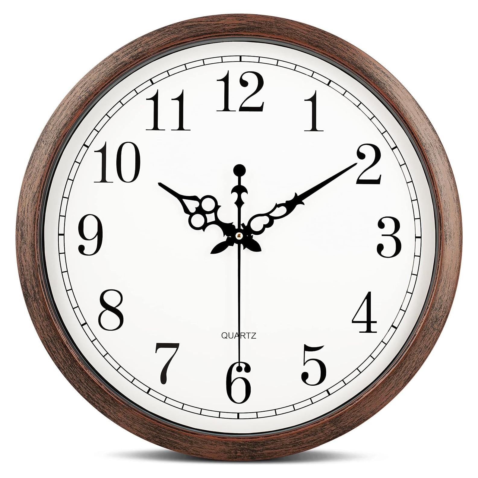 Reloj de Pared Bernhard Products 40 cm Silencioso Clásico Marrón