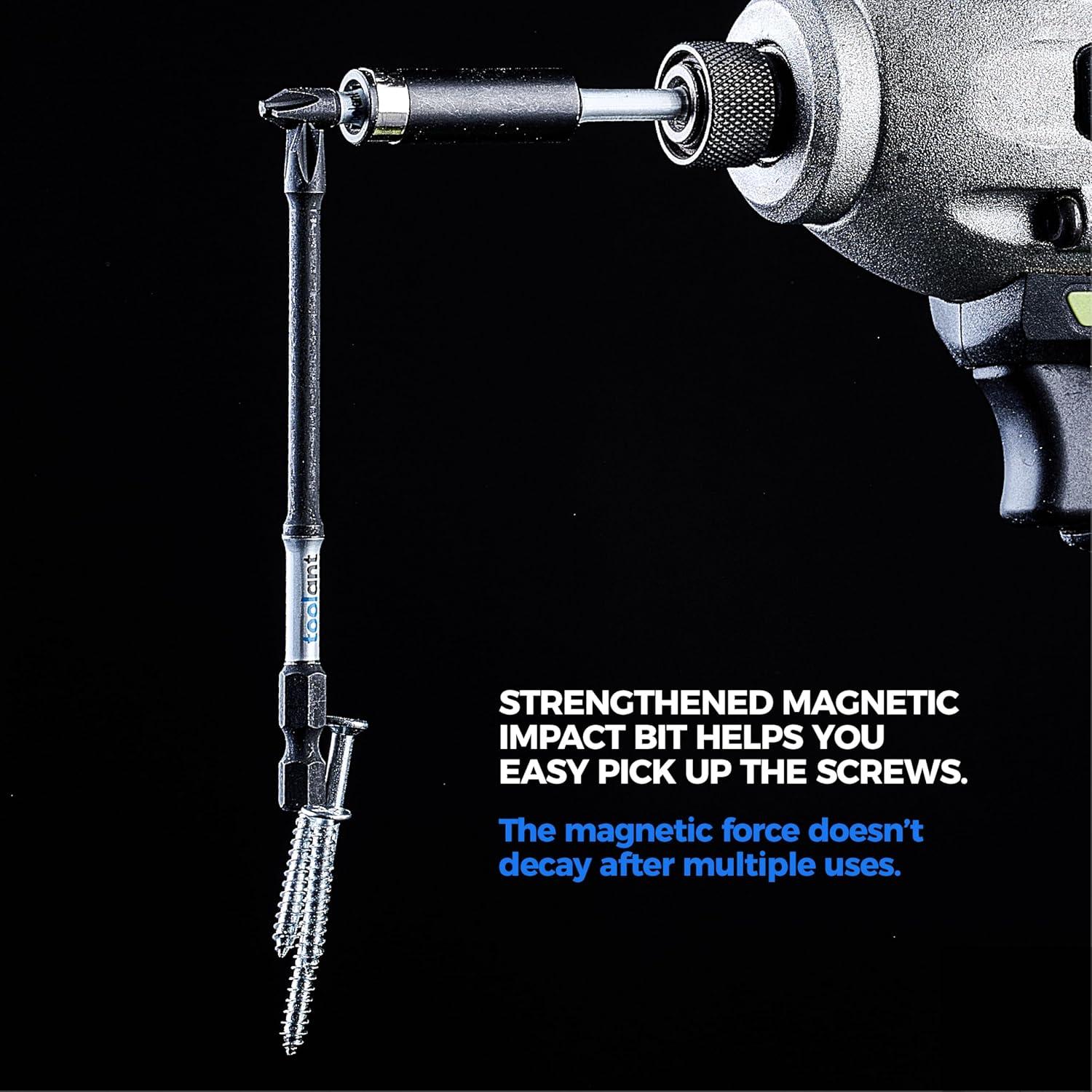 Juego de Puntas de Destornillador Toolant 7 Piezas Acero S2