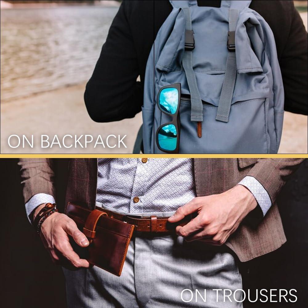 Monedero Táctico Compacto YERGOFE Negro - Con Cierre y Múltiples Compartimentos