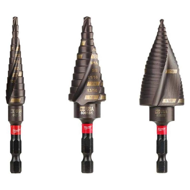 Juego de Bits de Paso Eléctricos Milwaukee SHOCKWAVE 48-89-9257