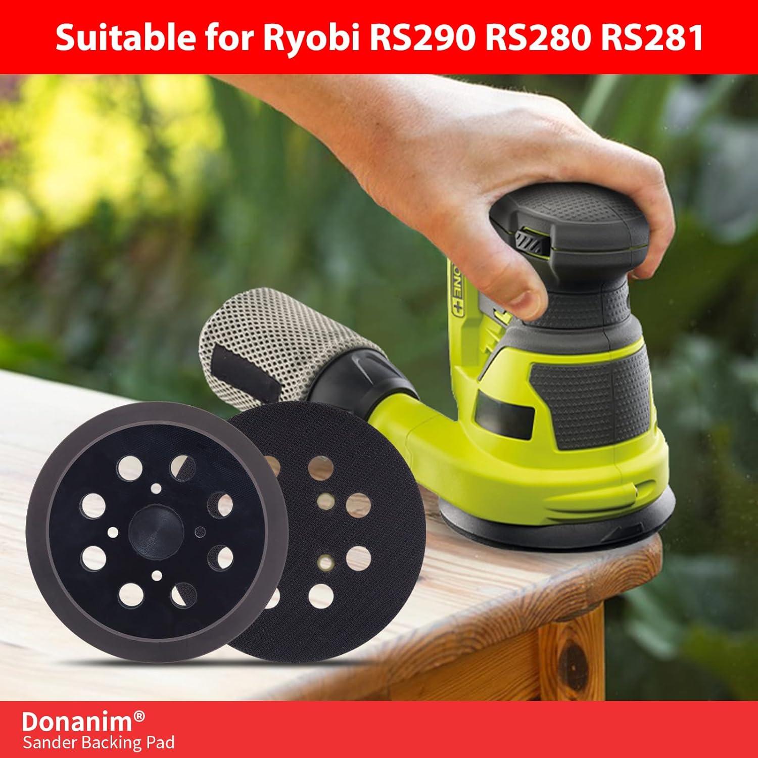 Paquete de 2 almohadillas de lijado Craftsman 5" 8 agujeros