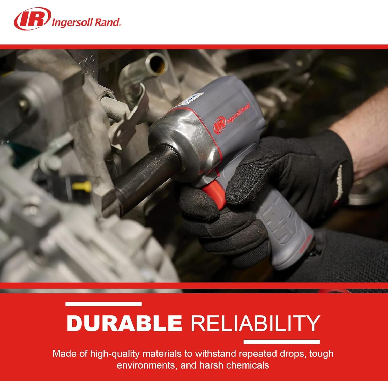 Llave de Impacto Neumática Ingersoll Rand 36QMAX 1/2" 868.1 Nm